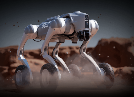 Unitree Go2-W Wheeled Robotic Dog