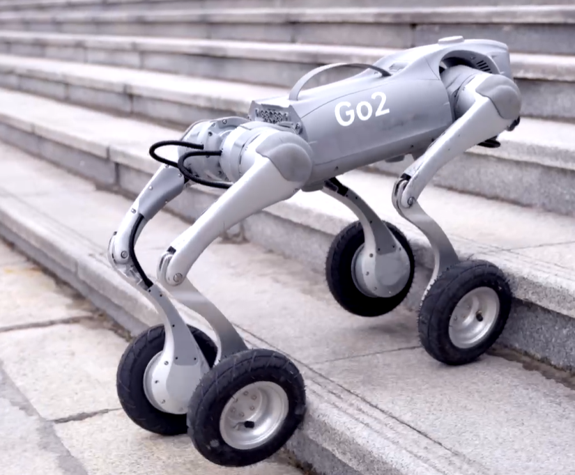 Unitree Go2-W Wheeled Robotic Dog