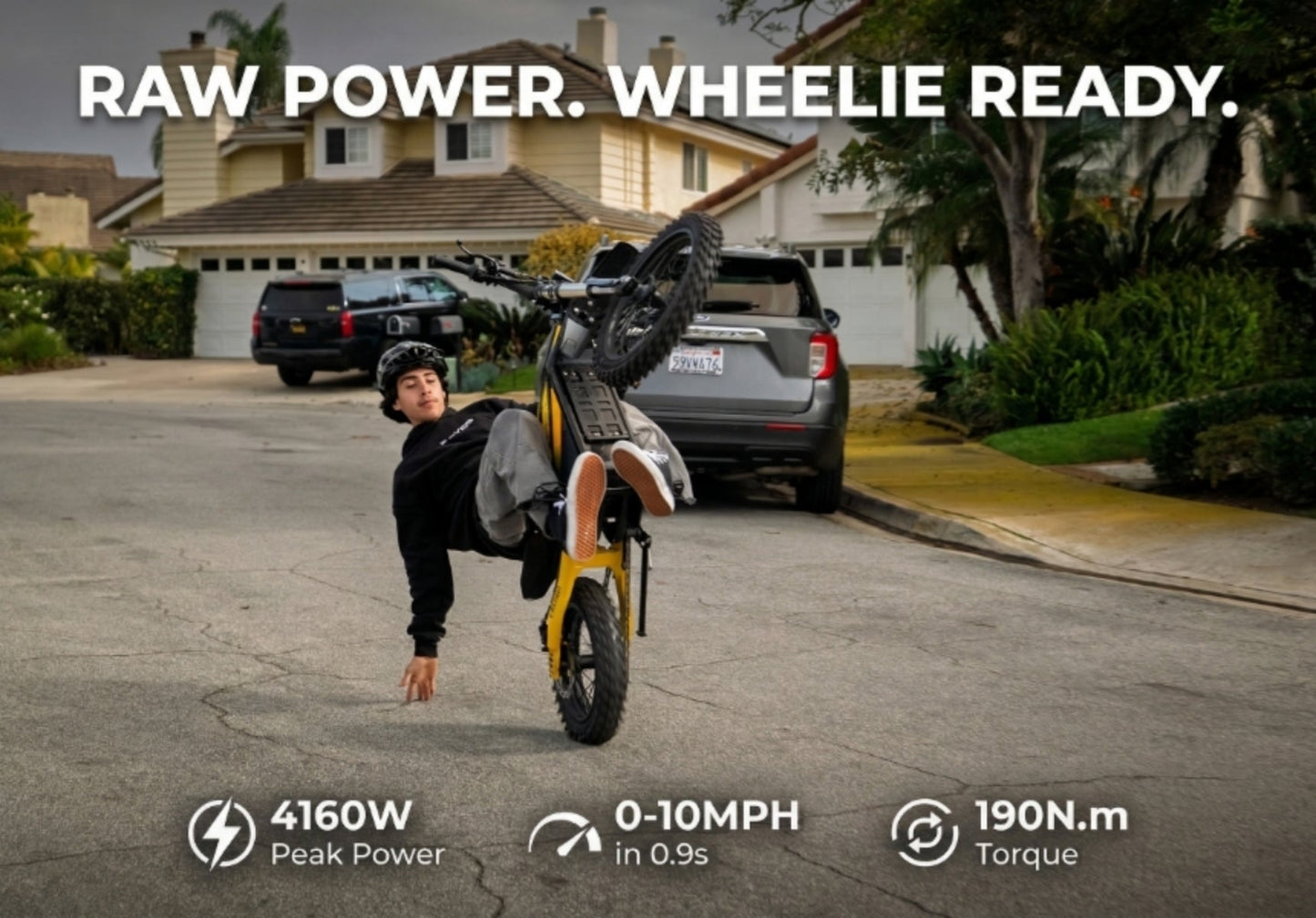 Heybike Villain Electric Pit Bike — Built for Power, Control & Pure Riding Freedom