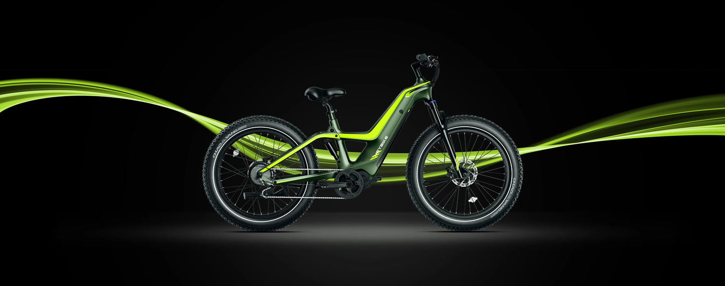 Heybike Hero carbon fiber electric bike in two frame styles