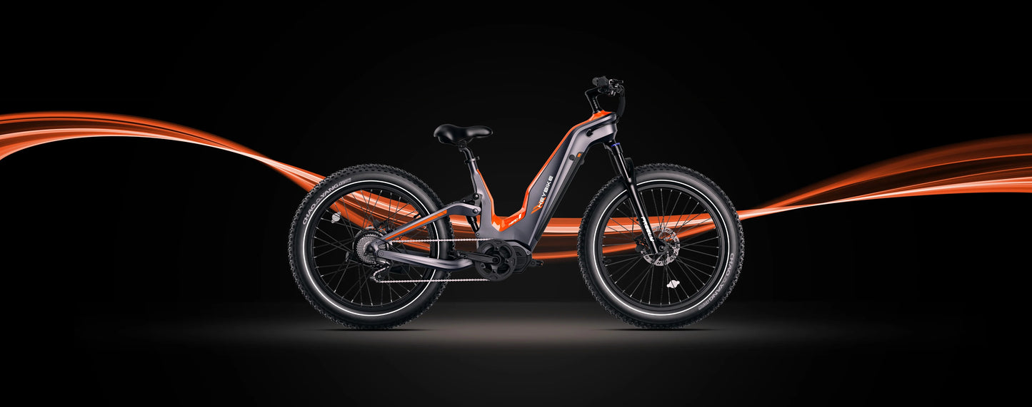 Heybike Hero step-through and step-over electric bike frame comparison