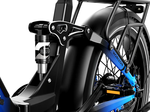 Heybike Horizon front suspension detail