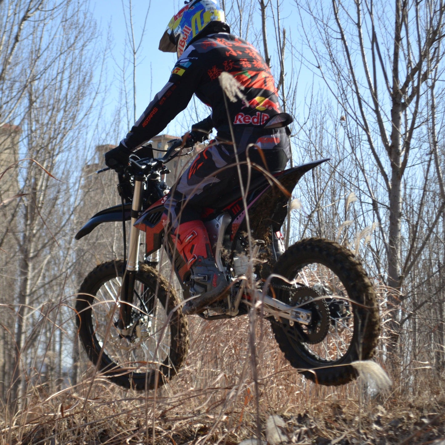 MotoTec Venom 72V 12000W Electric Dirt Bike — 77 MPH High Performance