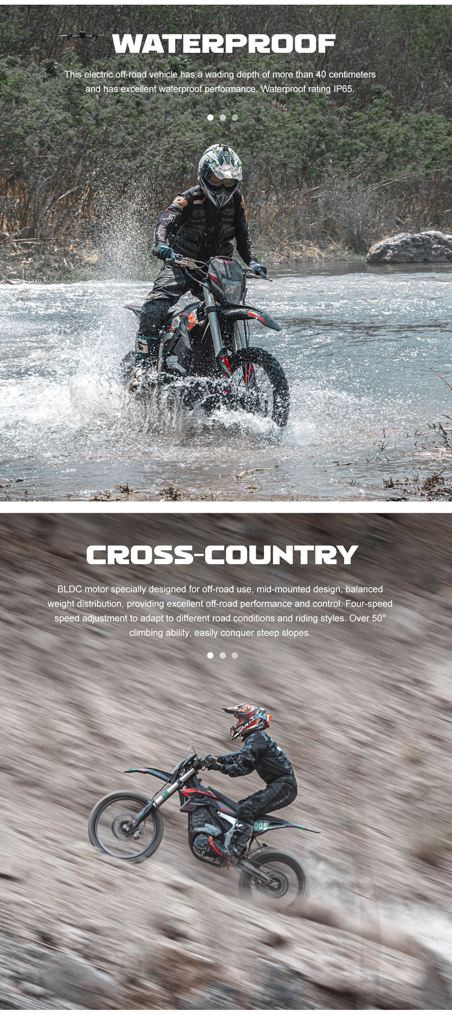 MotoTec Venom 72V 12000W Electric Dirt Bike — 77 MPH High Performance