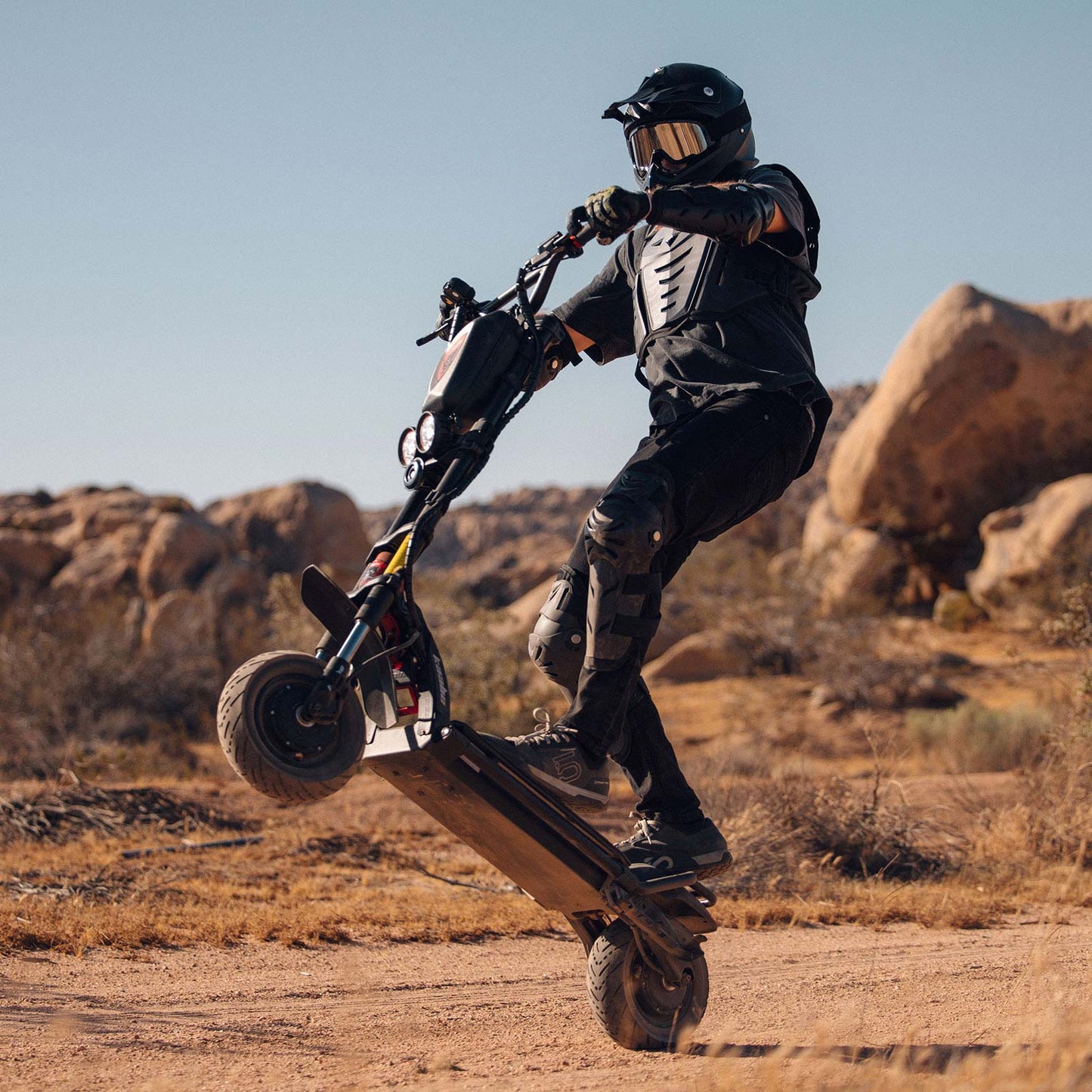 Kaabo Warrior 11 Pro+ Electric Scooter — 50 MPH Dual Motor