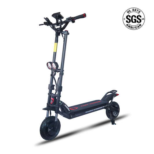 Kaabo Warrior X Max Electric Scooter 44 MPH Dual Motor All-Terrain