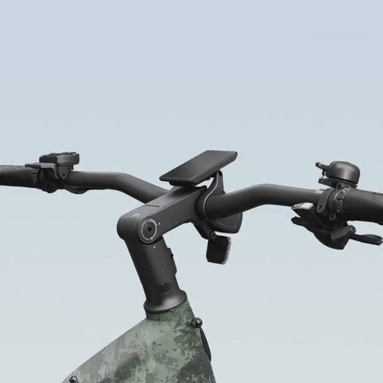 Himiway D5 2.0 Camo electric bike handlebar and control video