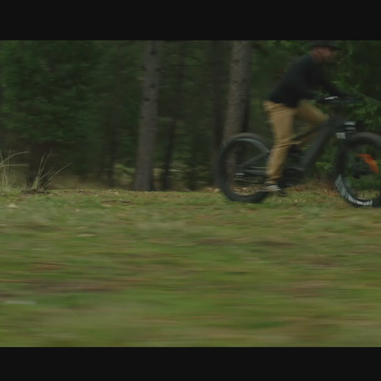 Himiway D7 full suspension fat tire electric bike riding video