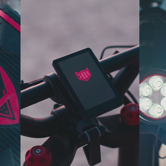 Kaabo Warrior X Max electric scooter performance, display, lighting, and feature overview video